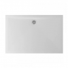 Ronal Air brodzik prostokątny 100x90 cm konglomeratowy biały mat W37A10009009